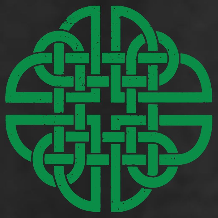 Vintage Celtic Knot Shield St. Patrick's Day Hat