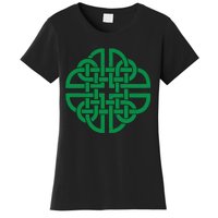 Vintage Celtic Knot Shield St. Patrick's Day Women's T-Shirt