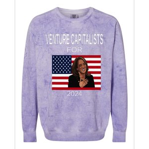 Venture Capitalists Kamala Harris For President Supporter Colorblast Crewneck Sweatshirt