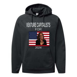 Venture Capitalists Kamala Harris For President Supporter Performance Fleece Hoodie