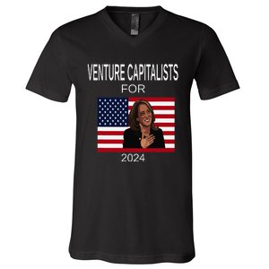 Venture Capitalists Kamala Harris For President Supporter V-Neck T-Shirt