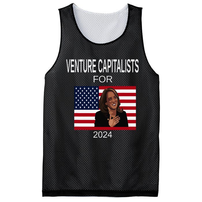 Venture Capitalists Kamala Harris For President Supporter Mesh Reversible Basketball Jersey Tank