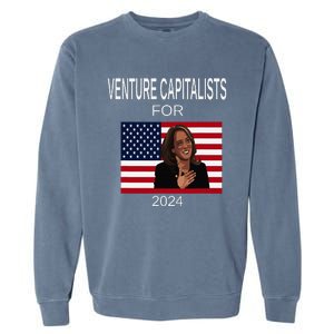 Venture Capitalists Kamala Harris For President Supporter Garment-Dyed Sweatshirt