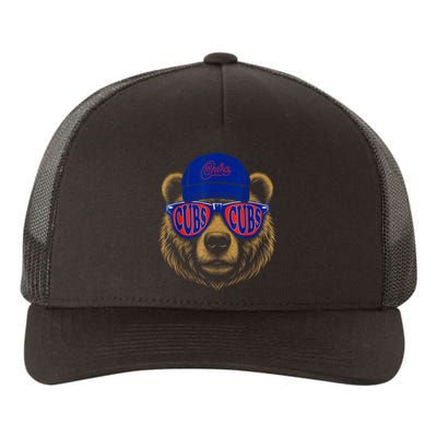 Vintage Cubs Last Name Pride Cubs Name Style Distressed Yupoong Adult 5-Panel Trucker Hat