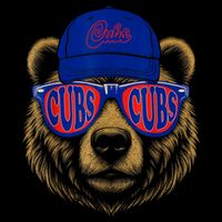 Vintage Cubs Last Name Pride Cubs Name Style Distressed Mousepad