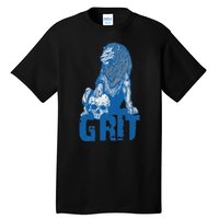 Vintage Christian Lover Quote Grit Lion Funny Retro Animal Tall T-Shirt