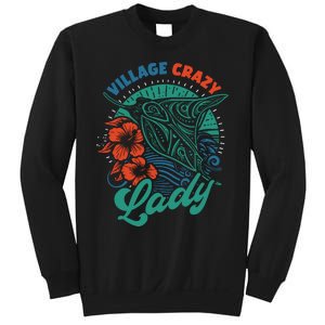 Village Crazy Lady Gramma Tala Sweatshirt