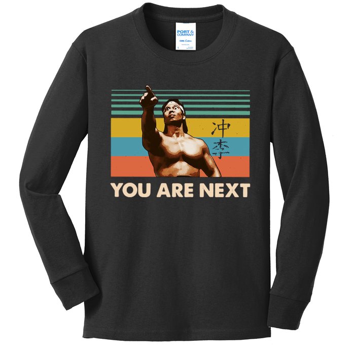 Vintage Chong Li You Are Next Kids Long Sleeve Shirt