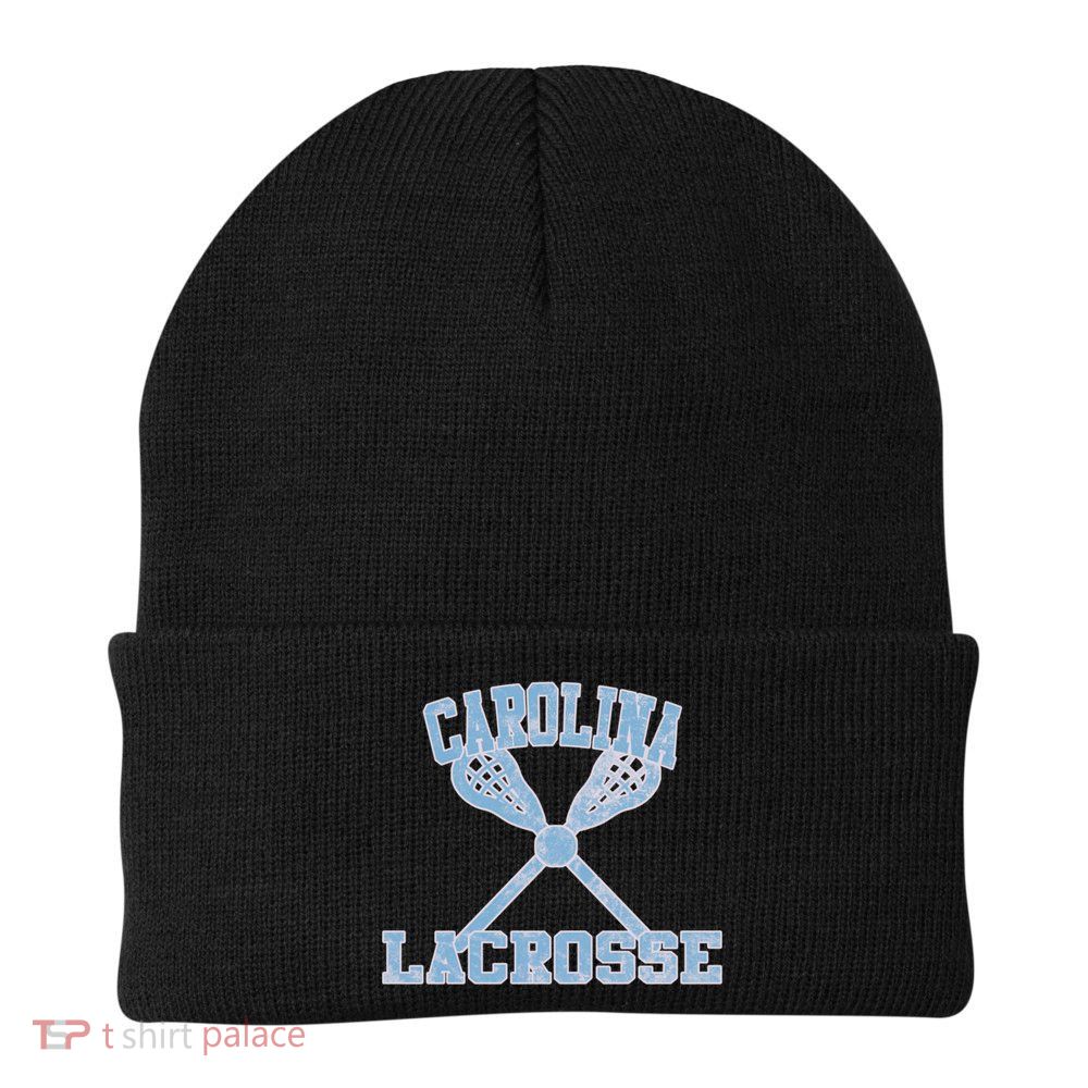 Vintage Carolina Lacrosse Cute Gift Beanie
