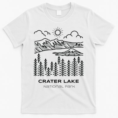 Vintage Crater Lake National Park Hike T-Shirt