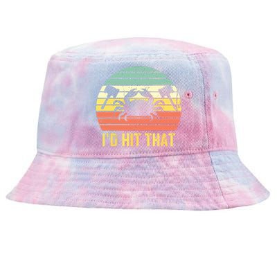 Vintage Crab Lover Retro Funny Maryland Seafood Fan Tie-Dyed Bucket Hat