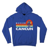 Vintage Cancun Mexico Retro 70S Beach Vacation Cute Gift Hoodie