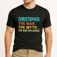 Vintage Christopher Man Myth The Bad Influence First Name Performance Shirt