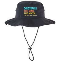 Vintage Christopher Man Myth The Bad Influence First Name Bucket Hat