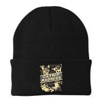 Vintage Catnip Madness Cute Kitten Funny Cat Men Women Beanie