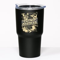 Vintage Catnip Madness Cute Kitten Funny Cat Men Women Tumbler