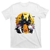 Vintage Cat Movie Marie Oliver Figaro Halloween Pumpkin T-Shirt