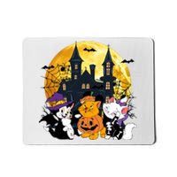 Vintage Cat Movie Marie Oliver Figaro Halloween Pumpkin Mousepad