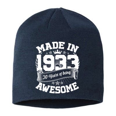 Vintage Crown Made In 1933 90 Years Of Being Awesome Sustainable Beanie