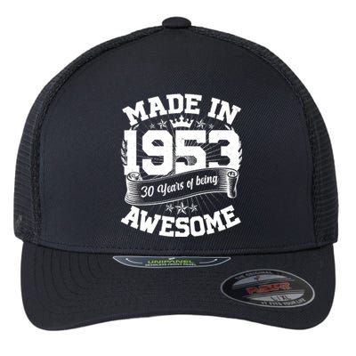 Vintage Crown Made In 1953 70 Years Of Being Awesome Flexfit Unipanel Trucker Cap