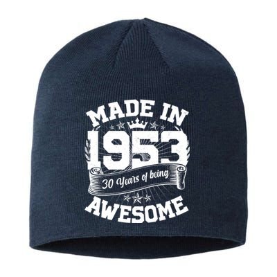 Vintage Crown Made In 1953 70 Years Of Being Awesome Sustainable Beanie