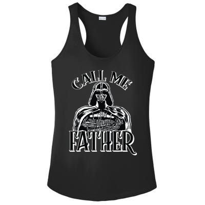 Vader Call Me Father Fathers Day Ladies PosiCharge Competitor Racerback Tank