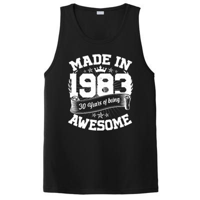 Vintage Crown Made In 1983 40 Years Of Being Awesome PosiCharge Competitor Tank