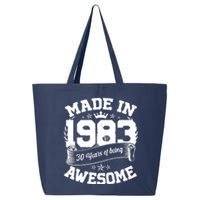 Vintage Crown Made In 1983 40 Years Of Being Awesome 25L Jumbo Tote