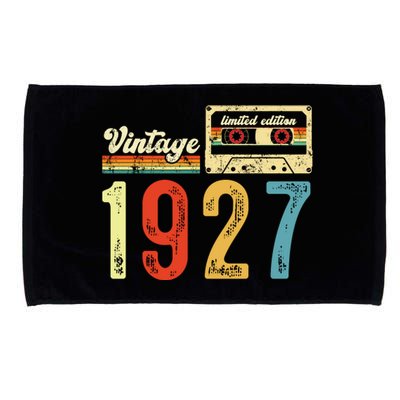 Vintage Cassette Made In 1927 Birthday Microfiber Hand Towel