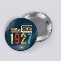 Vintage Cassette Made In 1927 Birthday Button