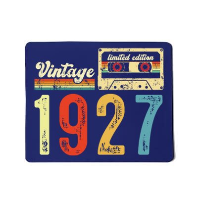 Vintage Cassette Made In 1927 Birthday Mousepad