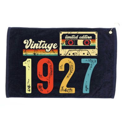 Vintage Cassette Made In 1927 Birthday Grommeted Golf Towel