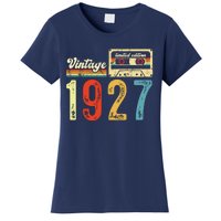 Vintage Cassette Made In 1927 Birthday Women's T-Shirt