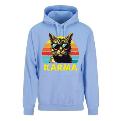 Vintage Cat Music Gifts For Girl Women Karma Unisex Surf Hoodie