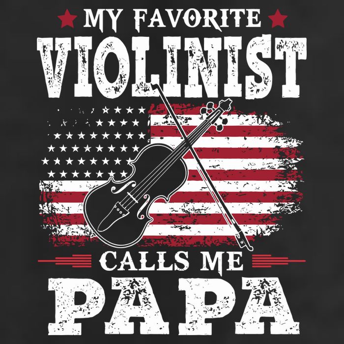 Violinist Call Me Papa Father's Day Golf Towel