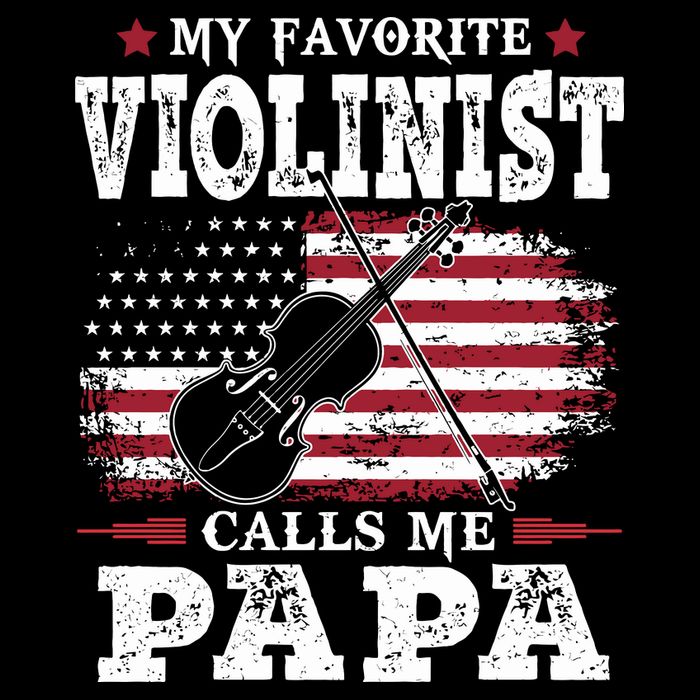Violinist Call Me Papa Father's Day Toddler T-Shirt