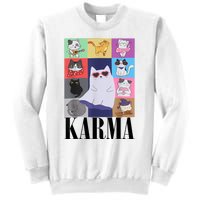 Vintage Cat Music Karma Sweatshirt