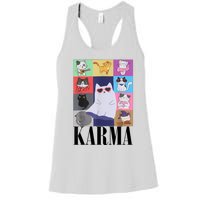 Vintage Cat Music Karma Women's Racerback Tank