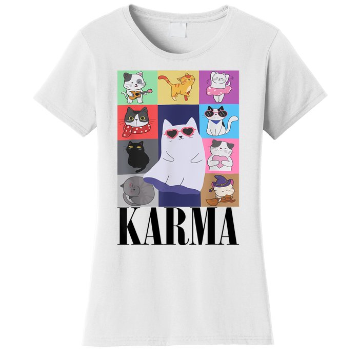 Vintage Cat Music Karma Women's T-Shirt