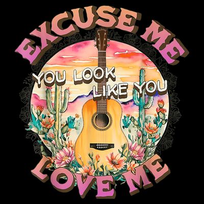 Vintage Country Music Excuse Me You Look Like You Love Me T-Shirt
