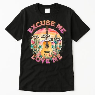 Vintage Country Music Excuse Me You Look Like You Love Me Tall T-Shirt