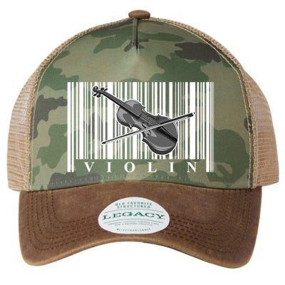 Violin Classic Musician Cool Gift Fiddle Player Orchestra Violinist Meaningful G Legacy Tie Dye Trucker Hat