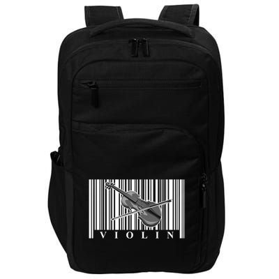 Violin Classic Musician Cool Gift Fiddle Player Orchestra Violinist Meaningful G Impact Tech Backpack