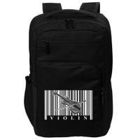 Violin Classic Musician Cool Gift Fiddle Player Orchestra Violinist Meaningful G Impact Tech Backpack