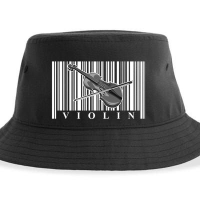 Violin Classic Musician Cool Gift Fiddle Player Orchestra Violinist Meaningful G Sustainable Bucket Hat