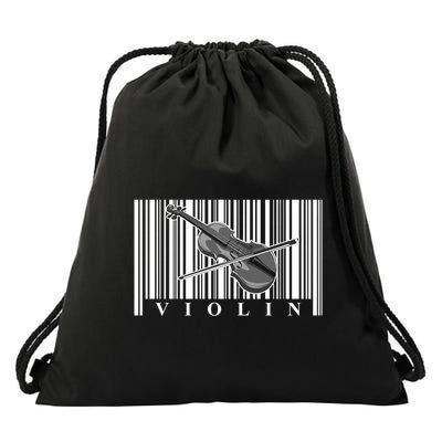 Violin Classic Musician Cool Gift Fiddle Player Orchestra Violinist Meaningful G Drawstring Bag