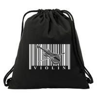 Violin Classic Musician Cool Gift Fiddle Player Orchestra Violinist Meaningful G Drawstring Bag