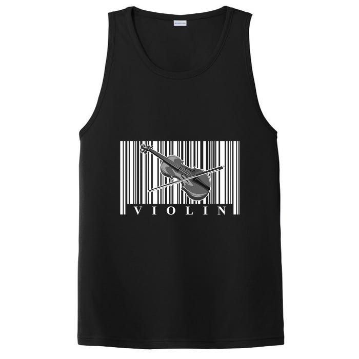 Violin Classic Musician Cool Gift Fiddle Player Orchestra Violinist Meaningful G PosiCharge Competitor Tank