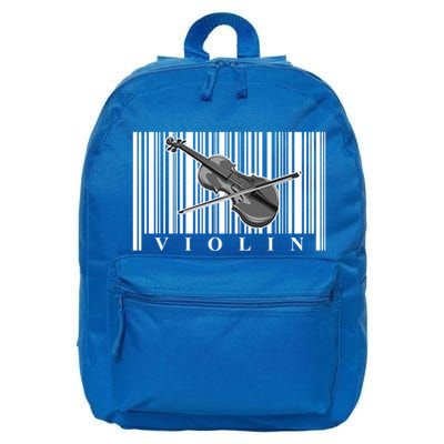 Violin Classic Musician Cool Gift Fiddle Player Orchestra Violinist Meaningful G 16 in Basic Backpack