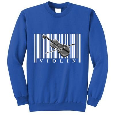 Violin Classic Musician Cool Gift Fiddle Player Orchestra Violinist Meaningful G Tall Sweatshirt